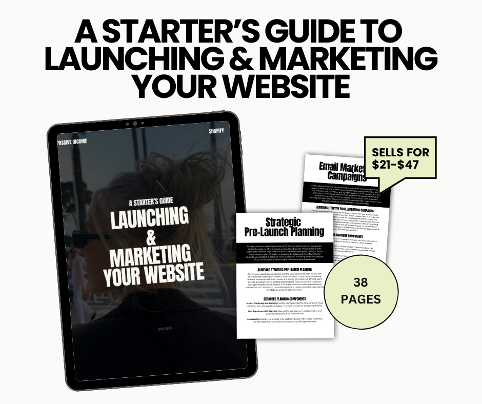 5 PRODUCT BUNDLE | YOUR STARTER GUIDE  to digital marketing