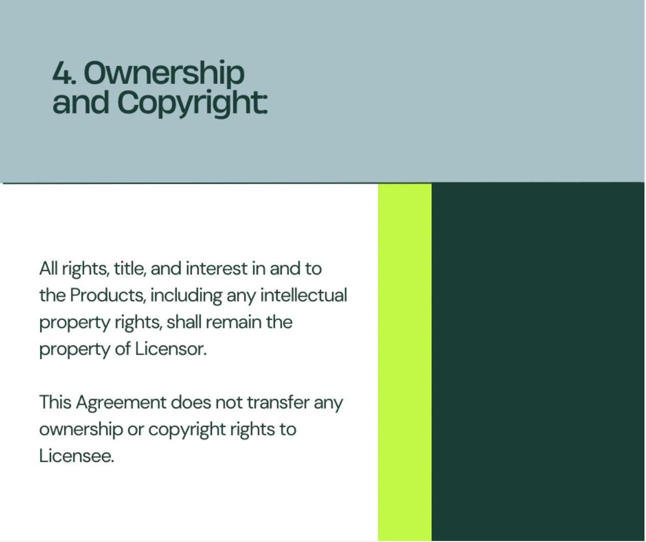 Commercial License Agreement