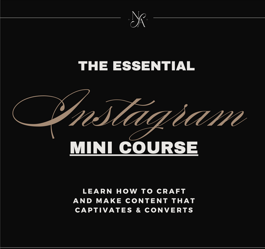 The Essential Instagram Mini Course