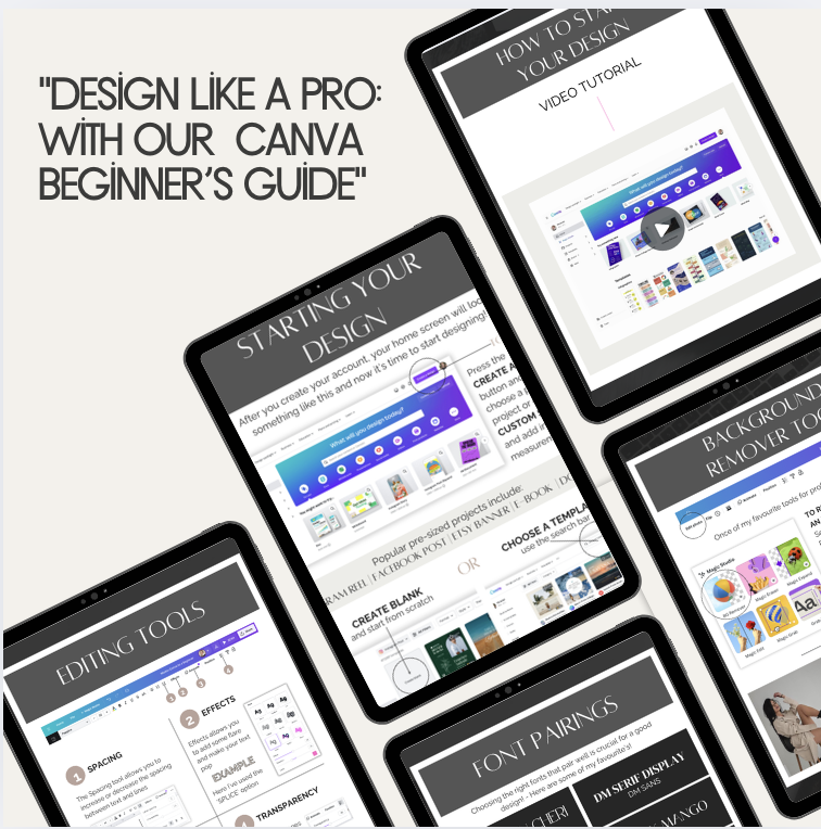 "Design Like a Pro: The Canva Video Tutorial Guide for Beginners"