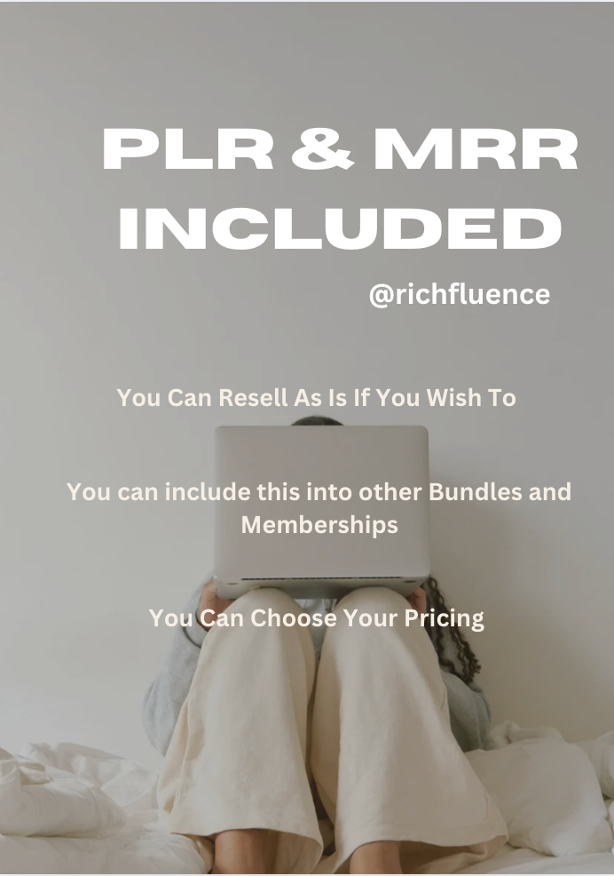 The Ultimate January Detox Guide For 2025 includes MRR + PLR